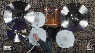Video thumbnail for Zildjian 19" K Custom Hybrid Crash Cymbal - 1701g (K1219-1040522E) by Memphis Drum Shop