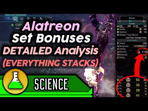 Alatreon Set Bonuses Explained - Exact Numbers, Testing, and Stacking Mechanics with Other Skills