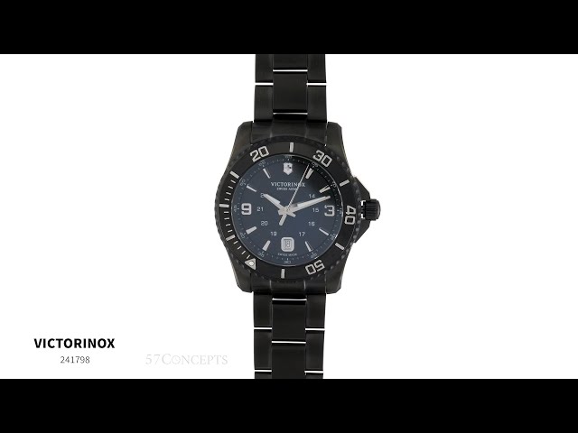 Stainless Steel Maverick Small Black Edition Victorinox Swiss Army