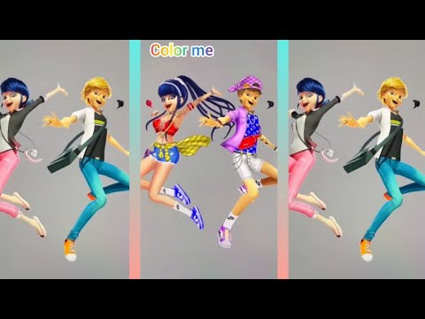 Miraculous Ladybug And Adrien Transformation - Miraculous Characters Glow Up