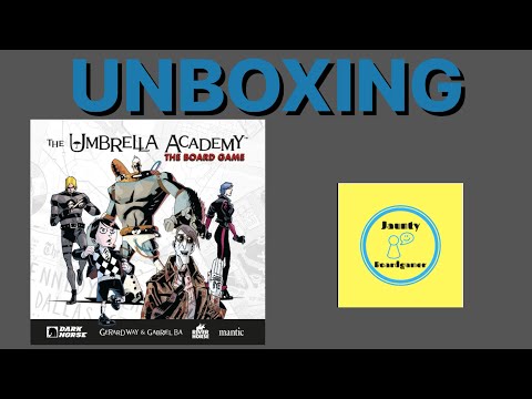 The Umbrella Academy: The Board Game - Collectors Edition - YouTube Video