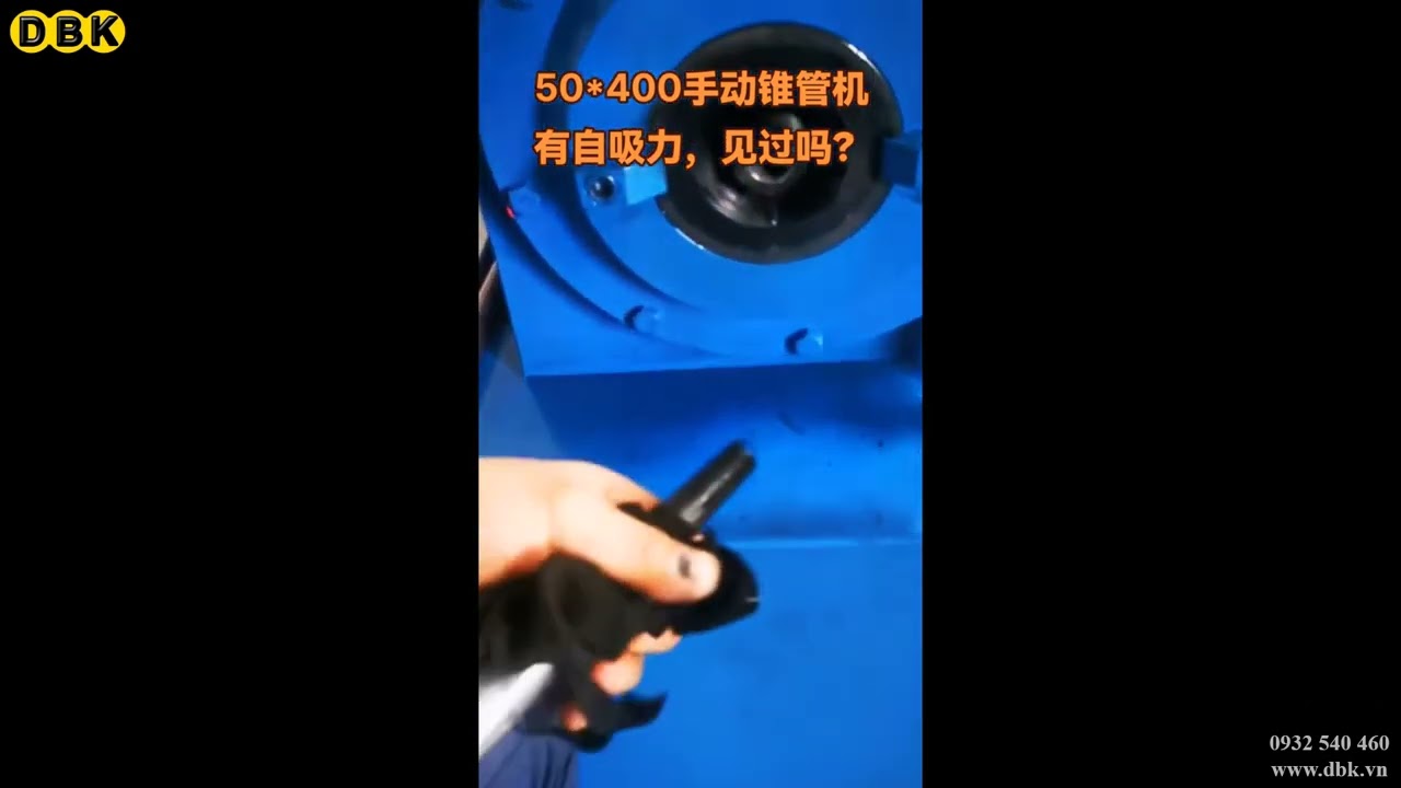 Video Máy côn ống 50mn dài 400mm - Máy côn ống YT-80
