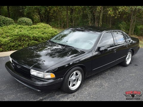 LT1 5.7 Liter V8 Powered 1994 Chevrolet Impala SS Test Drive