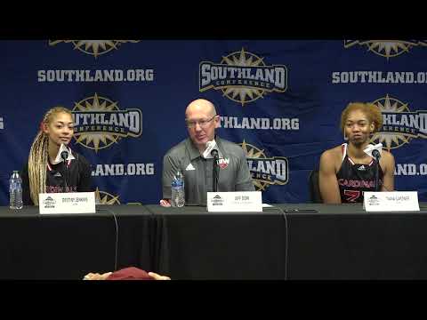 2022 Southland Women's Basketball Tournament Game 5 UIW Postgame Press Conference