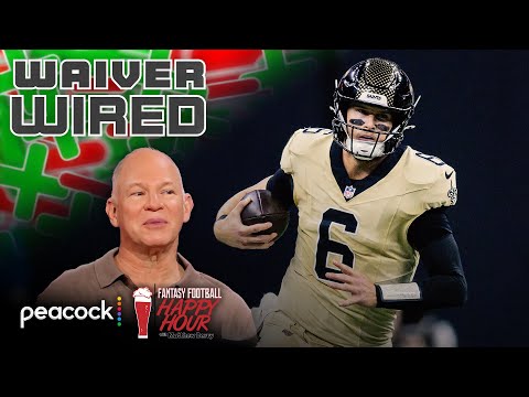 Week 17 Waiver Wire: Tyler Shough, Parker Washington headline top adds | Happy Hour (FULL SHOW)
