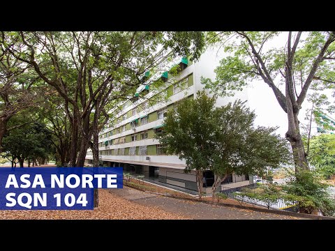 Apartamento a Venda na SQN 104, Asa Norte - Brasília - DF [GM IMÓVEIS]