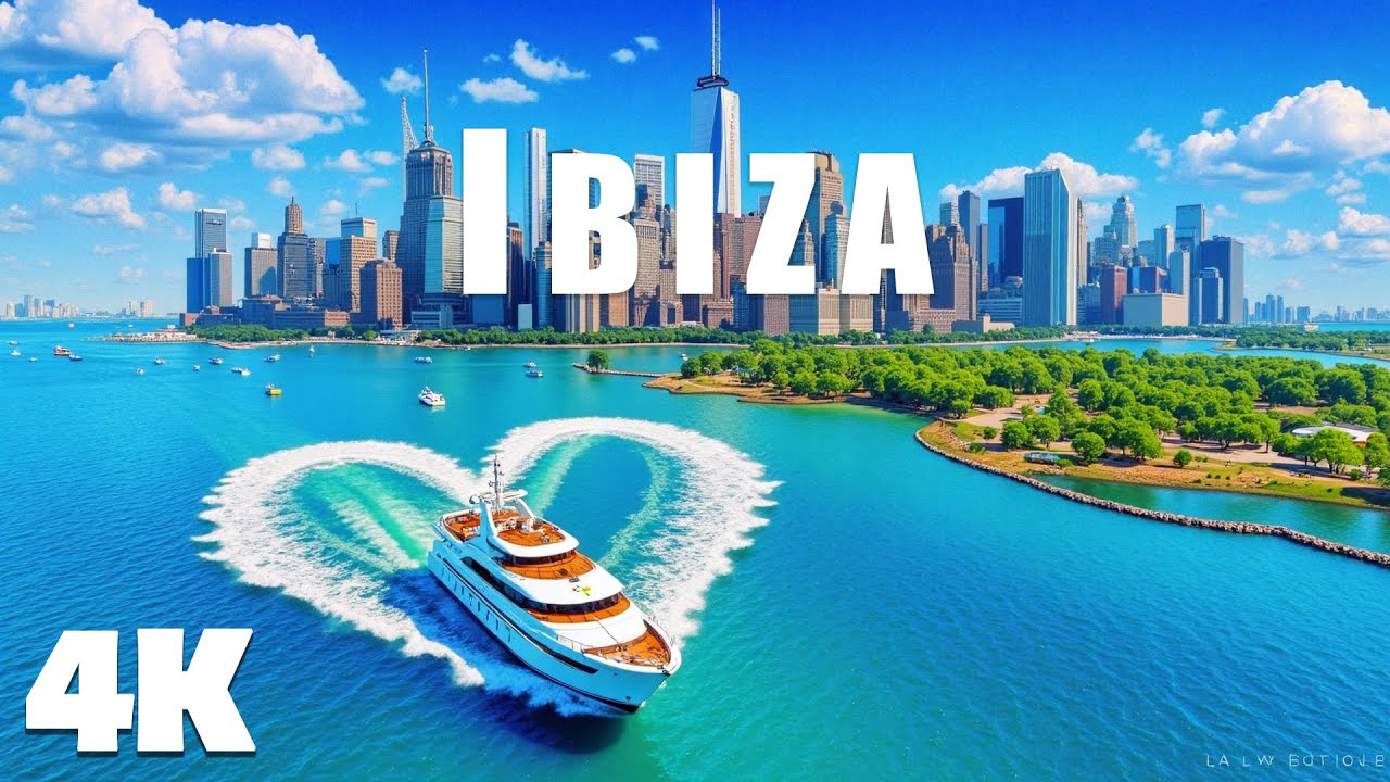 Ibiza 4K – Discover Stunning Beaches, Aerial Views & Island Paradise With Deep House Chill