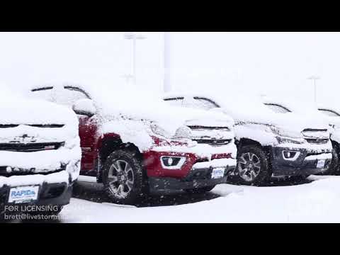 03-26-2018 Rapid City, South Dakota - Powerlines Down Heavy Snow