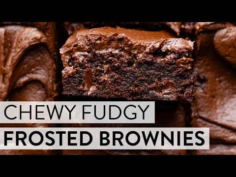 Chewy Fudgy Frosted Brownies | Sally's Baking