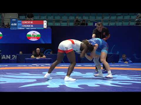 Qual. WW - 50 kg: M. GENESIS (NGR) v. M. STADNIK (AZE)