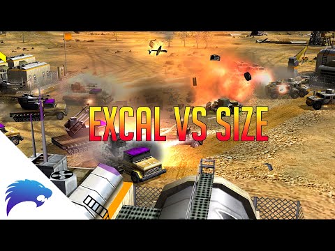 ExCaL (tox) vs SiZe (usa) | 1v1 Experts | Oil Rampage | Generals Zero Hour