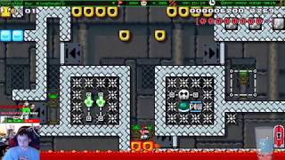 Super Mario Maker - Wrecking a Red Coin Level