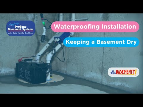 Waterproofing a Leaking Basement