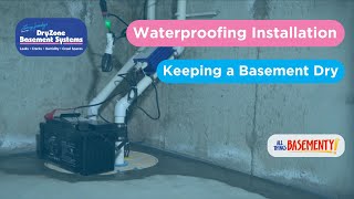 Watch video: Waterproofing a Leaking Basement