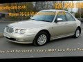 Rover 75 2 5 V6 Connoisseur Auto Only 30 000 Miles YV03 McCarthy Cars