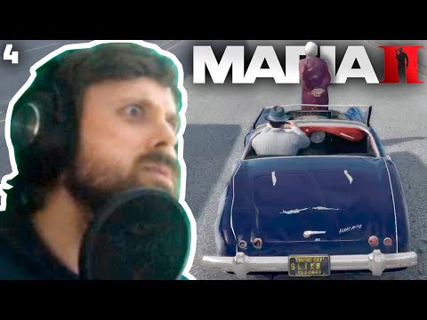 Forsen gives Leo a ride in Mafia 2 (4)