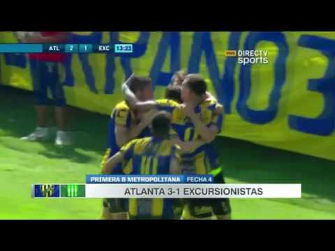ATLANTA 3 - Excursionistas 1