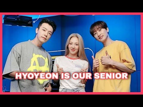 [ENG/INDO SUB]  HOW CLOSE IS SUPER JUNIOR D&E TO HYOYEON & SNSD?? - D&E SHOW WITH HYOYEON