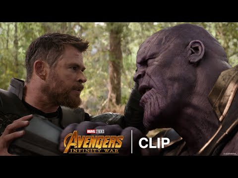 Thumbnail of the video: Thanos Snaps His Fingers - Official Clip