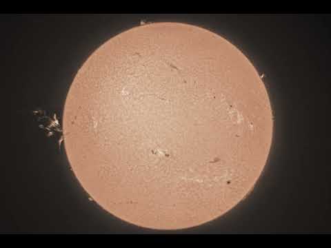 Huge Solar Flare on 27 May 2023, 5.5 Hours Timelapse