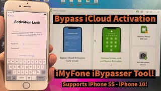 Bypass iCloud Activation Lock with iMyFone iBypasser with Windows PC Any iPhone (5S-X)!