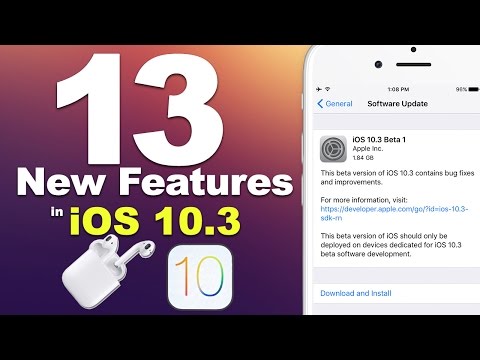 iOS 10.3 Beta 1: 13 NEW Features & Changes + Jailbreak Info!