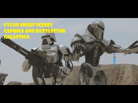 Battlestar & Caprica Cylons Scenes