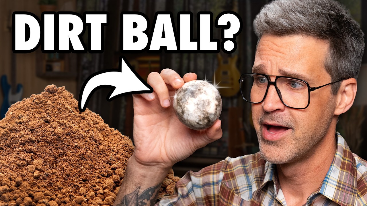 We Try Making A Shiny Mud Ball (光る泥だんご)