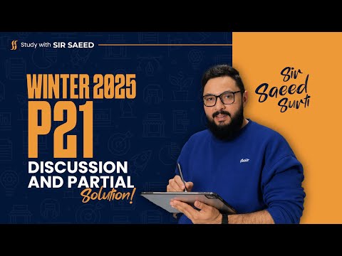 AS Business: Winter 2025 P2 discussion and partial solution