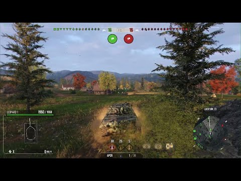 Leopard 1: 10.8k damage! World of Tanks Console