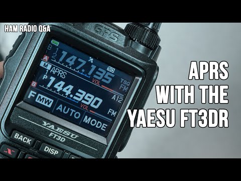Setting up APRS on the Yaesu FT3DR (FT5DR) Handheld Transceiver - Ham Radio Q&A