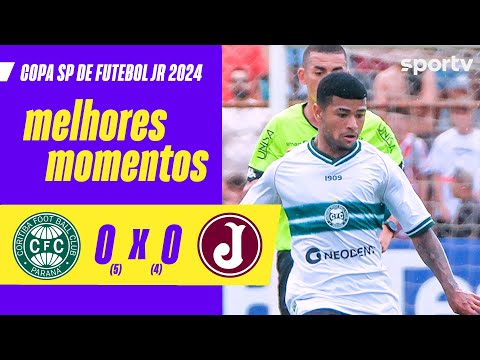 Gols e lances de Coritiba x Juventus