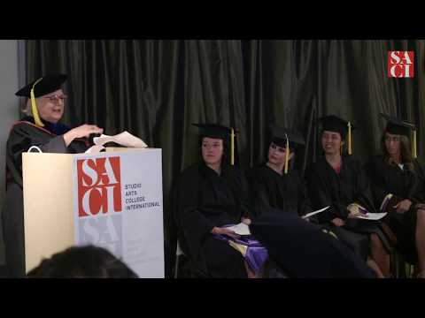 SACI 2017 MA in Art History Commencement - Mary Ann Beckinsale