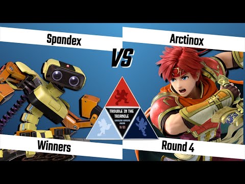 Trouble iN the Triangle (TNT) Winners Round 4 - Spandex (ROB) vs Arctinox (Roy) SSBU Tournament