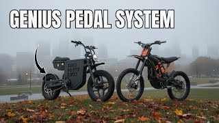 They Made an Electric Dirt Bike with REAL Pedals