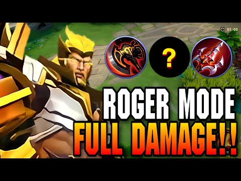 HYPER ROGER FULL DAMAGE OP PARAH!🔥BUILD ROGER TERSAKIT 2022 | MOBILE LEGENDS - Wolvryn Mlbb