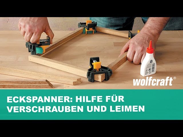 Video Teaser für Eckspanner als Fixierhilfe für Verschrauben und Leimen | wolfcraft