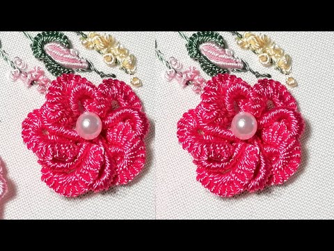 Brazilian embroidery | new flower design