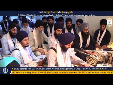 005 Toronto July 2018 Sunday Morning - Bhai Simratpal Singh Jee Ludhiana