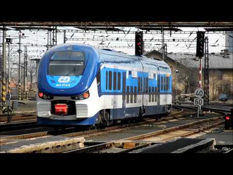 Železniční provoz v Chomutově