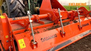 Fieldking Dabangg Rotary Tiller with Heavy Duty Gearbox | Best Rotavator in India