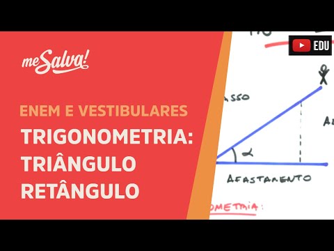 Me Salva! TRG25 - Trigonometria - Trigonometria no triângulo retângulo