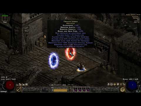 Project Diablo 2, Season 8, Double Fortified Great Worm Boss