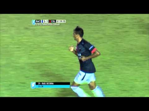 Gol Becerra.  Racing 3 - Colón 1. Fecha 5. Primera 2015. FPT.