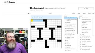 Learning Crossword Week 96 | NYT Crossword Wednesday March 25, 2026
