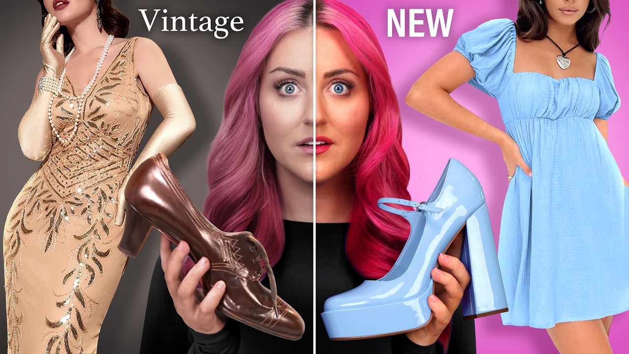 I Bought the SAME CLOTHES from Different Decades