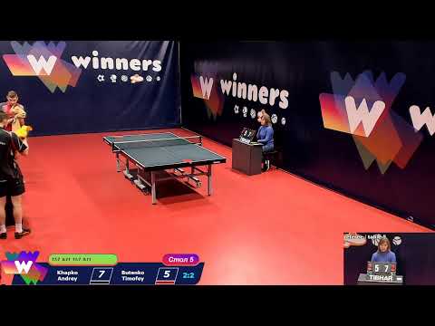 WINners Cup Table 5 27.11.2020 Khapko Andrey - Butenko Timofey