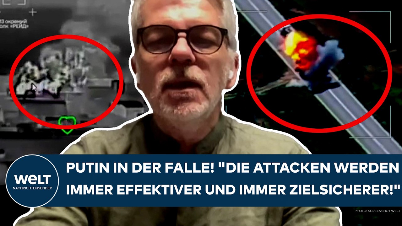 UKRAINE-KRIEG: Putin im Panikmodus! "Die Attacken werden immer effektiver und immer zielsicherer!"