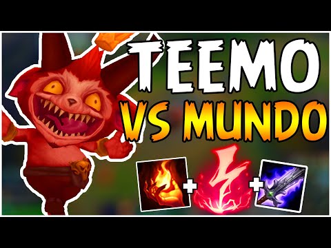 xBlotter Challenger Teemo | Bork Teemo ?? | Teemo vs Mundo Top !
