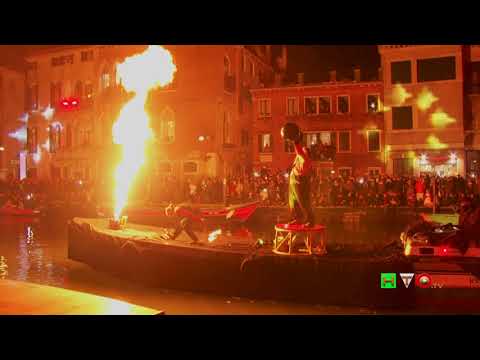 Il Carnevale di Venezia 2018, VeCircOnda, La Festa Veneziana sull’acqua - www.HTO.tv
